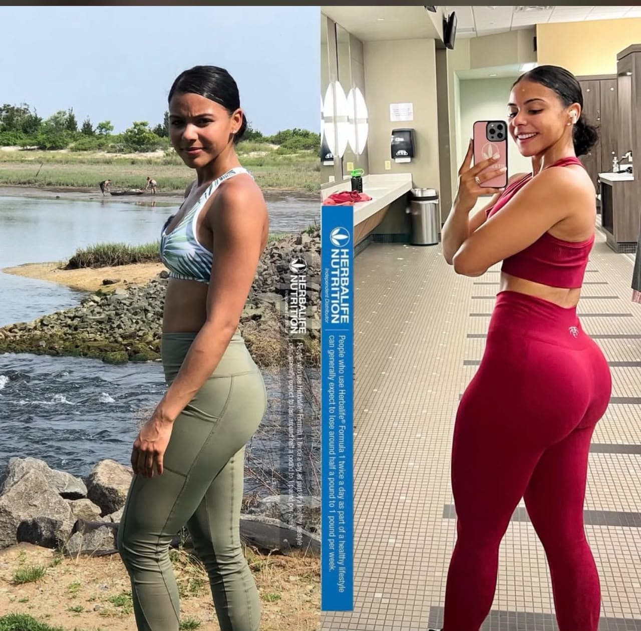 Customer fitness transformation result