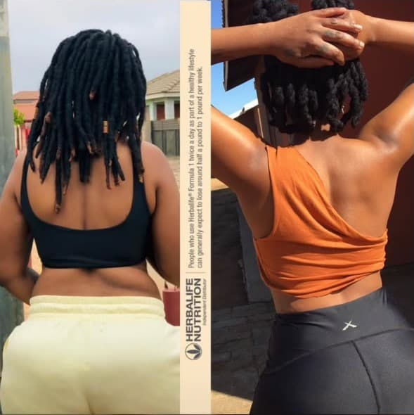 Customer wellness transformation, before and after